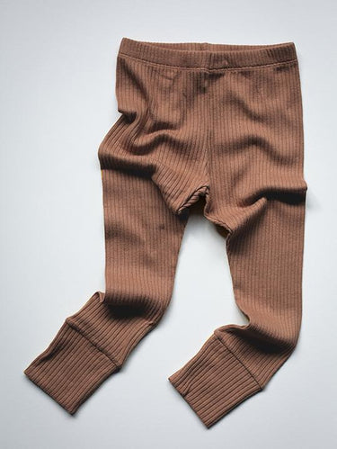 The Simple Folk Ribbed Legging, Cinnamon